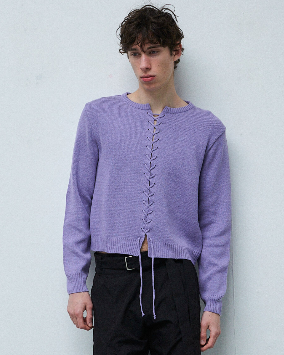VIPER CARDIGAN Lilac – av vattev