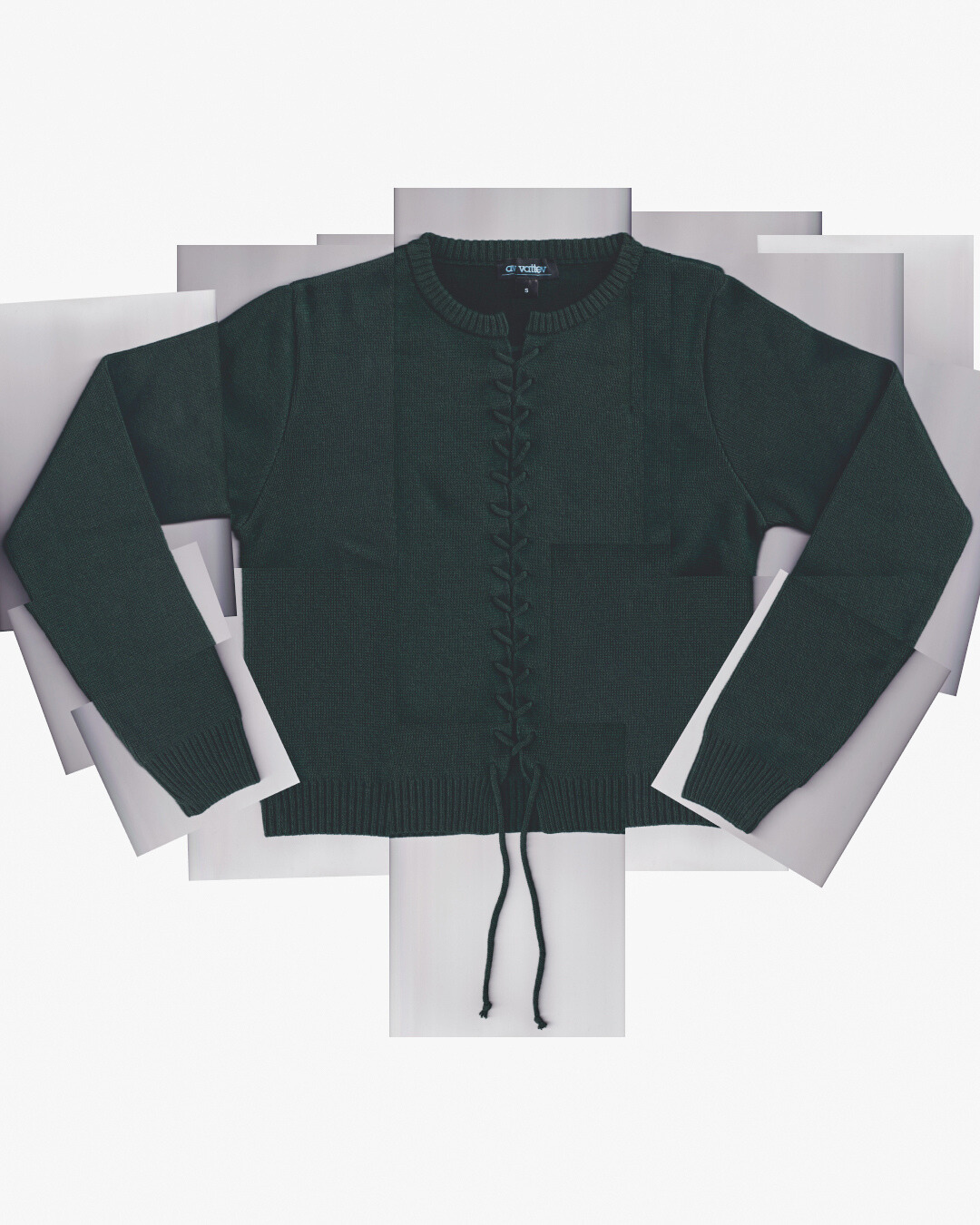 VIPER CARDIGAN Emerald Green