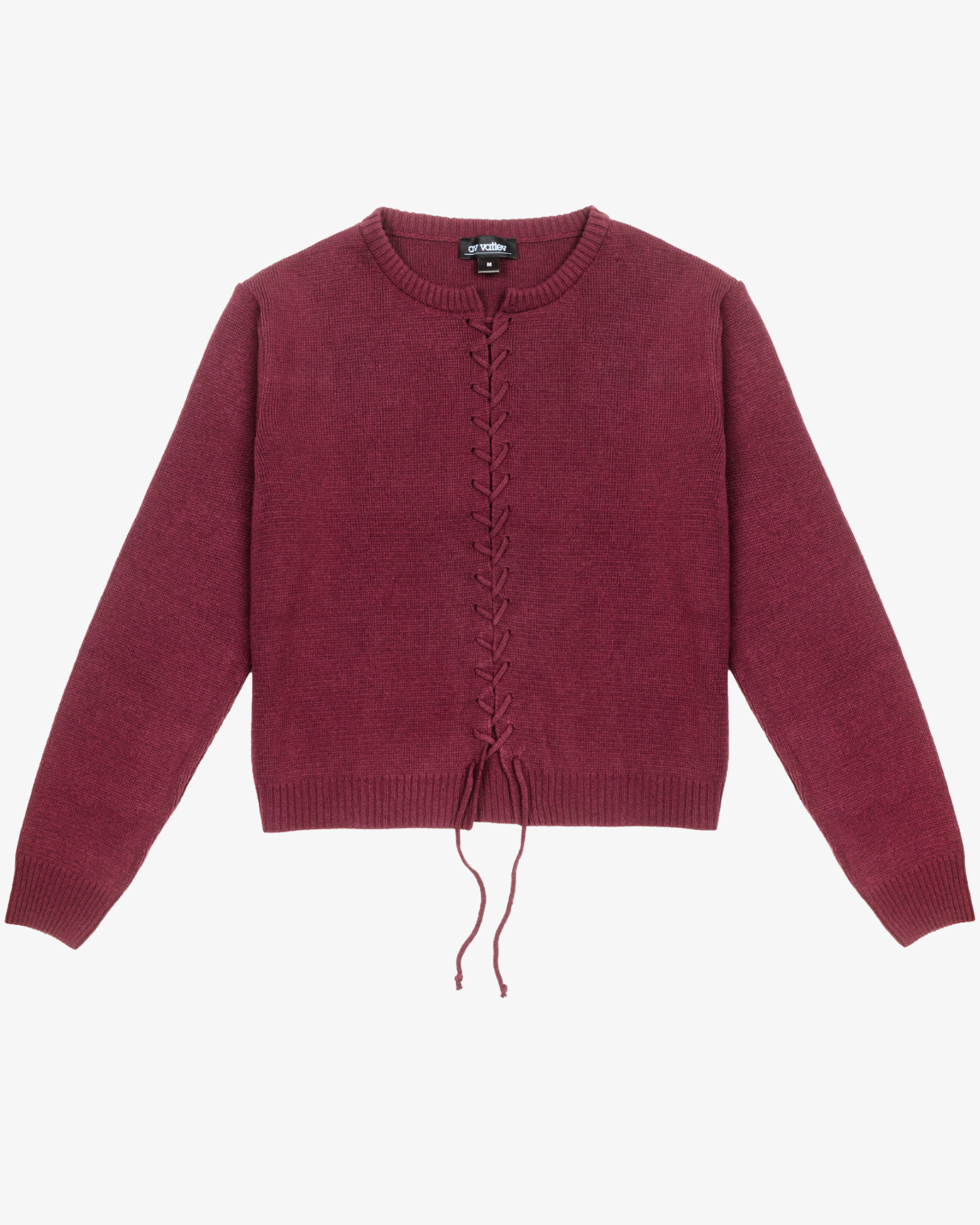 Viper Cardigan Wine Red – av vattev