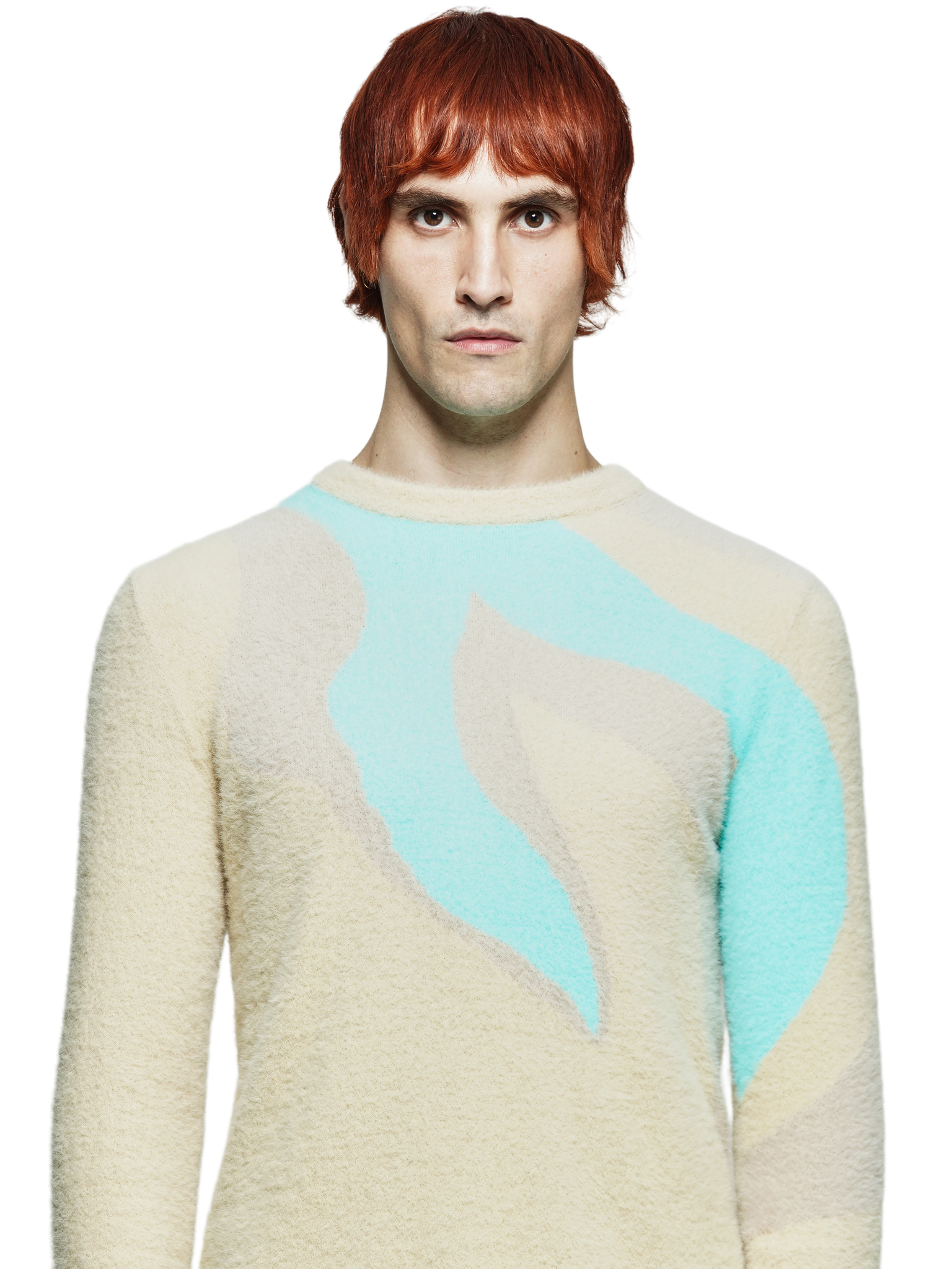 Beige O'Keeffe Brushed Jumper