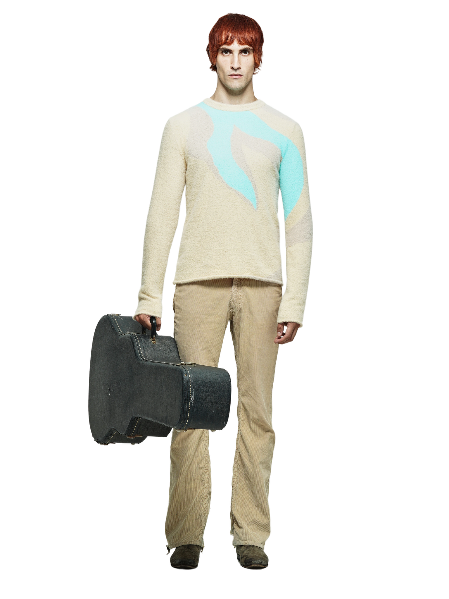 Beige O'Keeffe Brushed Jumper