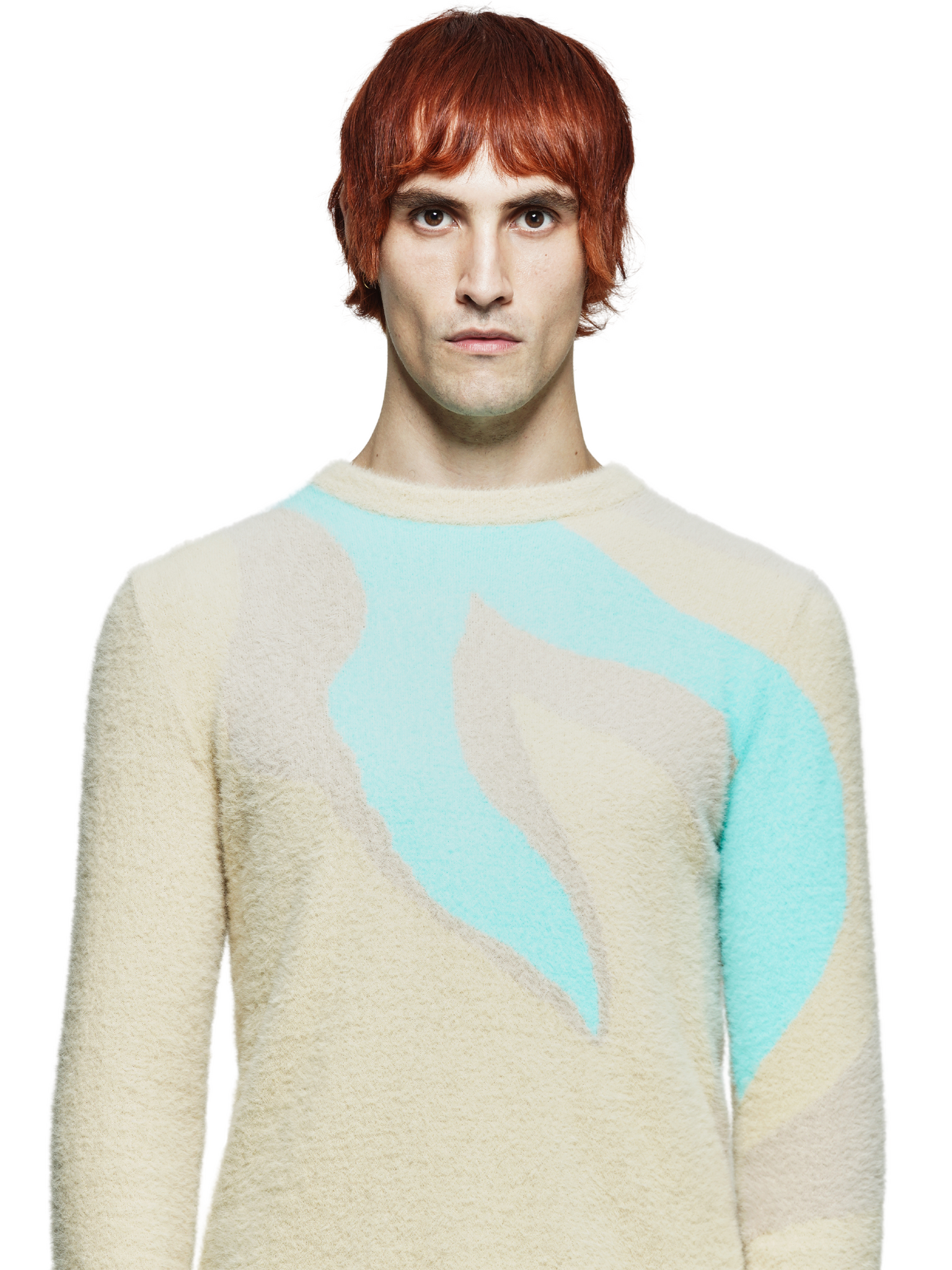 Beige O'Keeffe Brushed Jumper