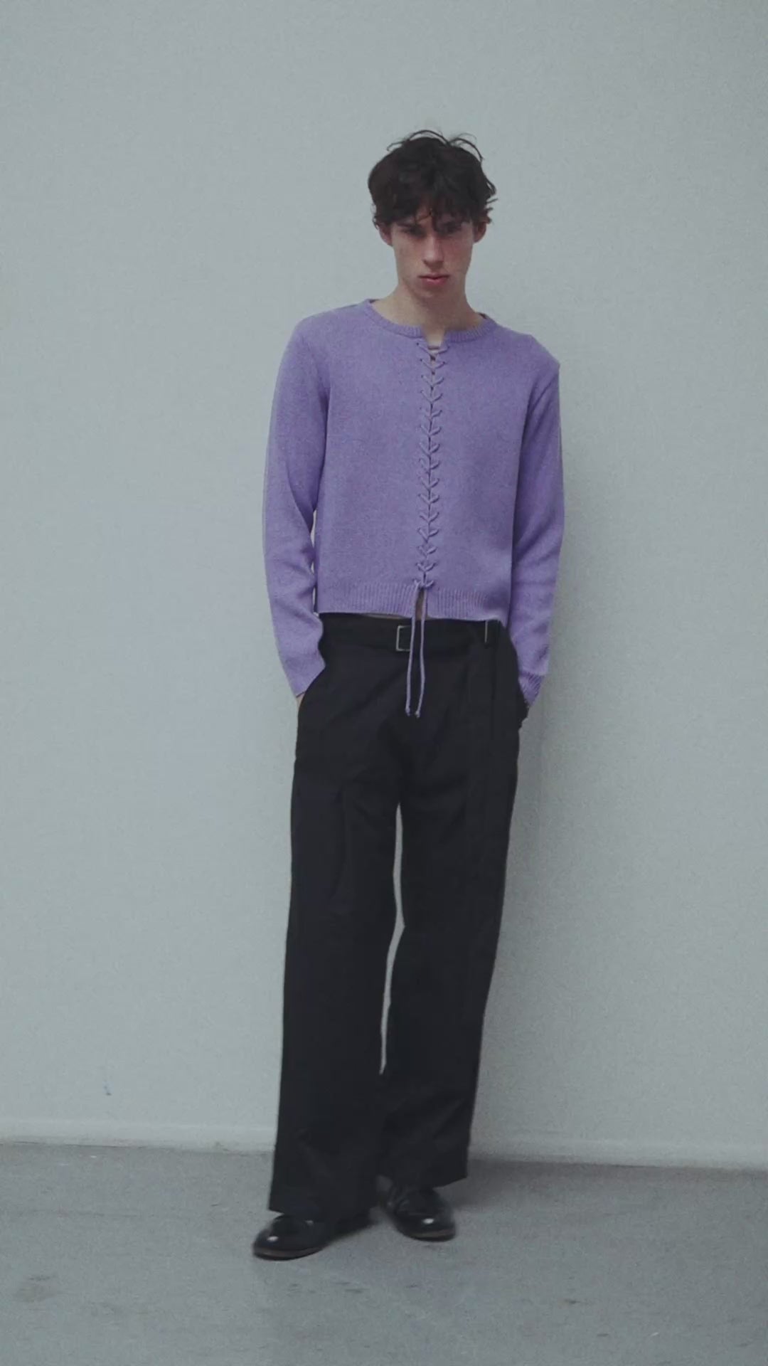 VIPER CARDIGAN Lilac – av vattev
